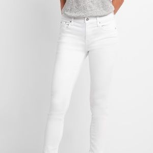 GAP 1969 True Skinny White Jeans - 28 Tall